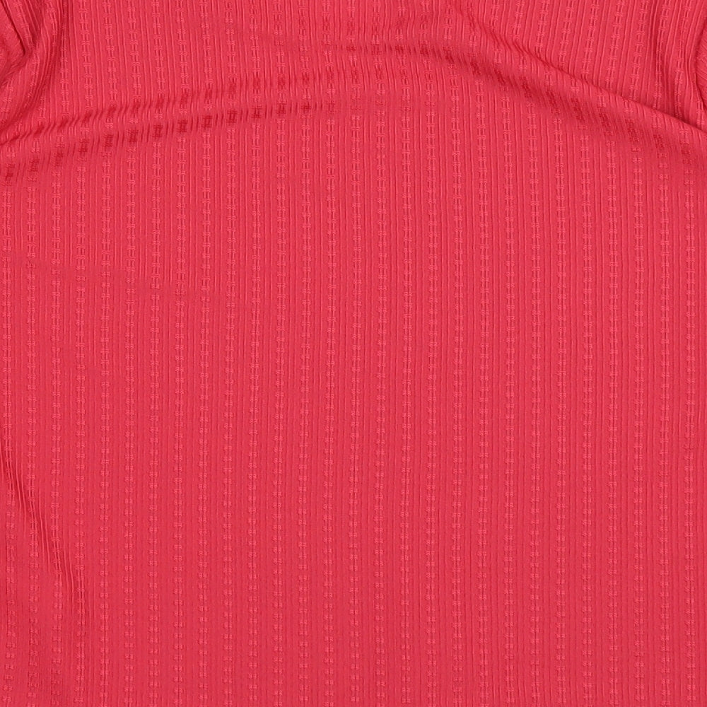 eastx Womens Red   Basic T-Shirt Size 14
