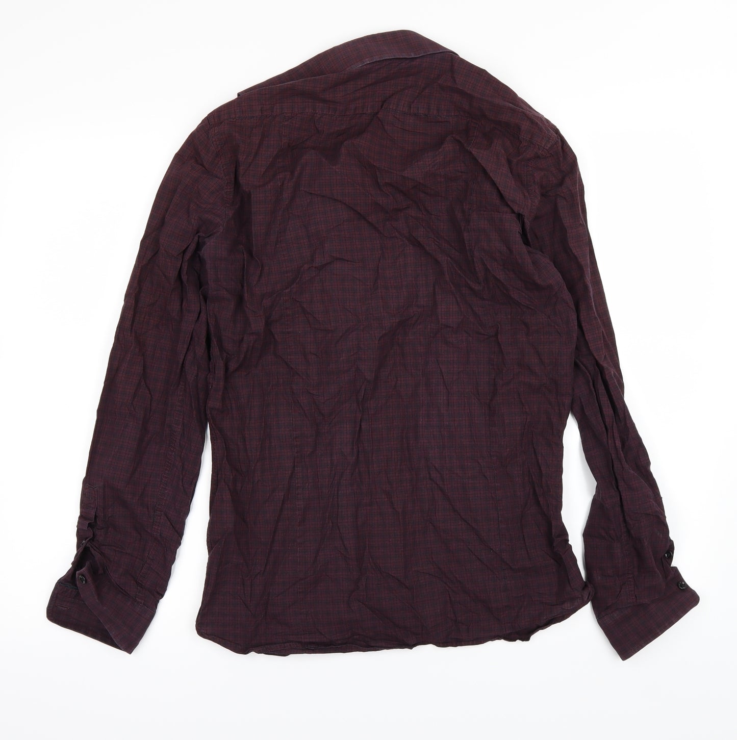 Reiss Mens Red    Button-Up Size M
