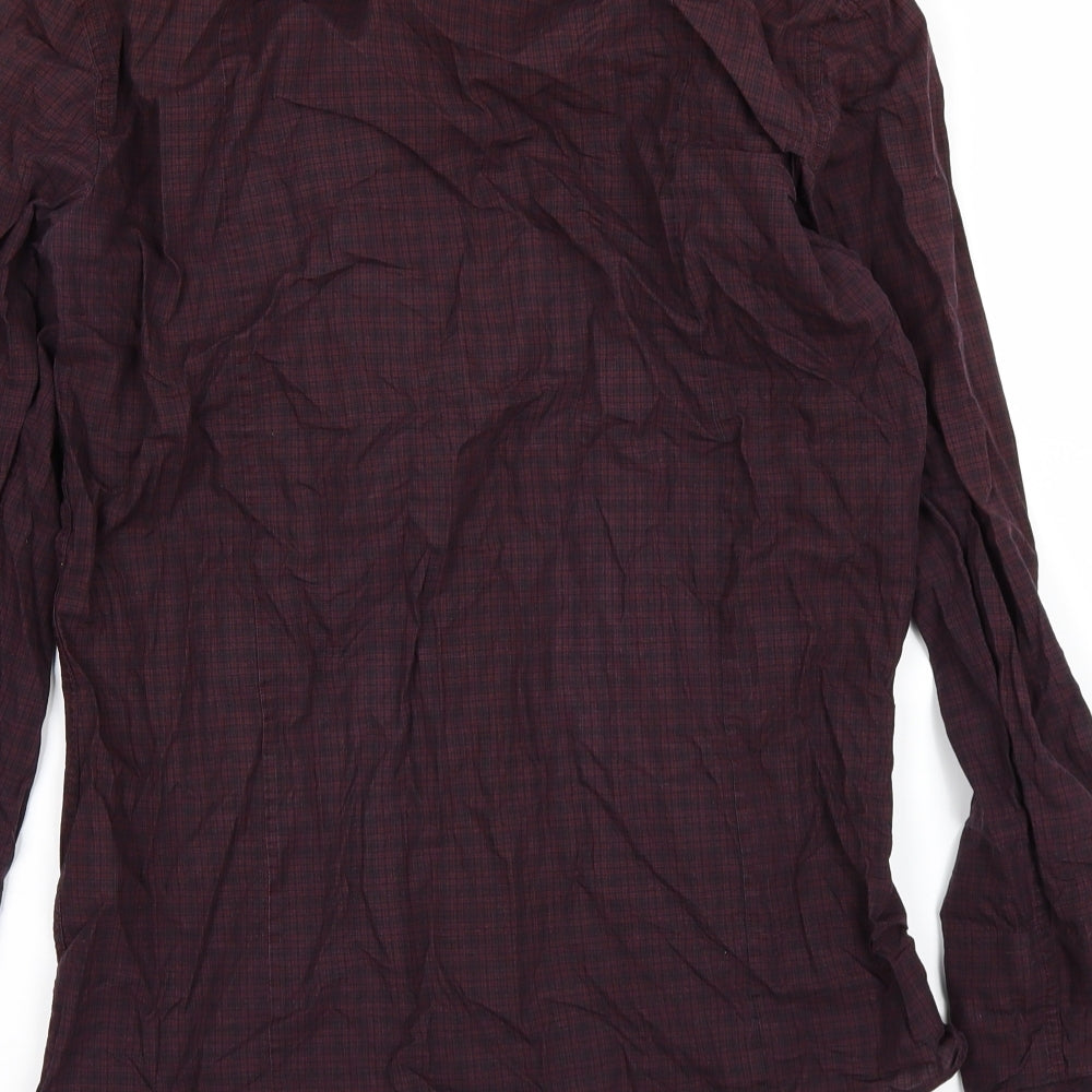 Reiss Mens Red    Button-Up Size M