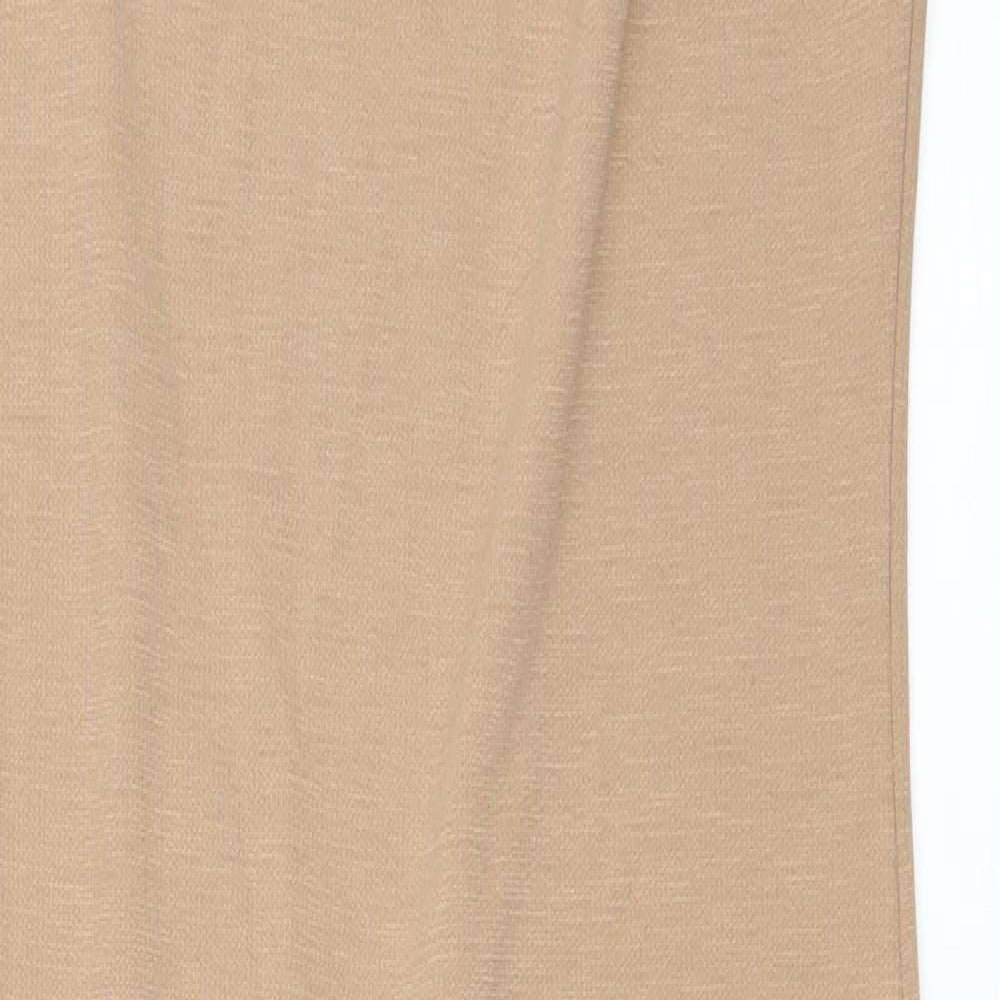 ZARA  Womens Brown   Pencil Dress  Size 18