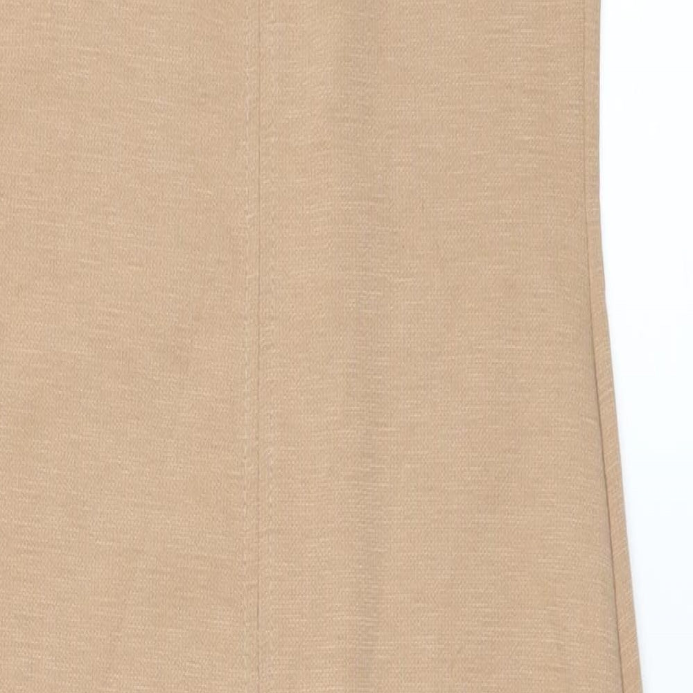 ZARA  Womens Brown   Pencil Dress  Size 18
