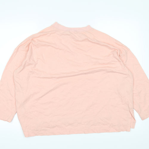 Mango Womens Pink   Basic T-Shirt Size S