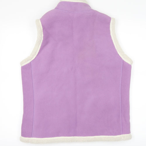 EWM Womens Purple   Full Zip Jumper Size 14