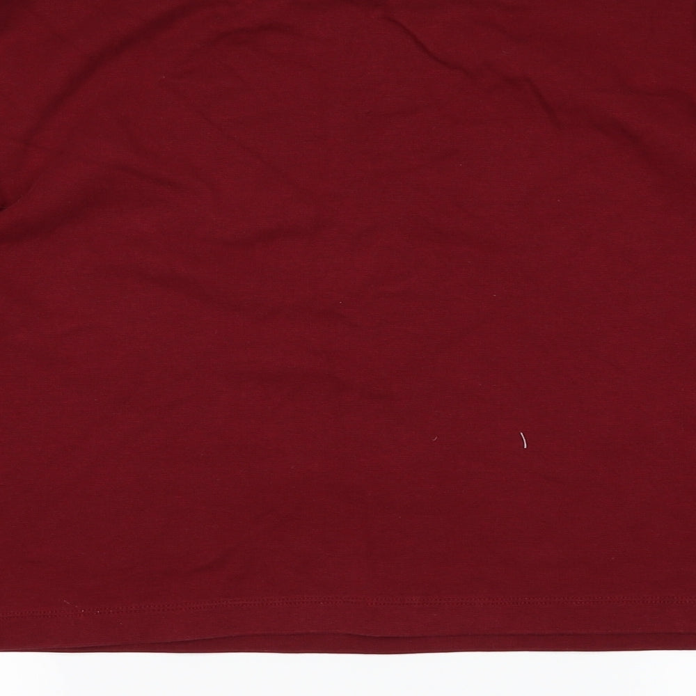 Zara Womens Red   Basic T-Shirt Size M