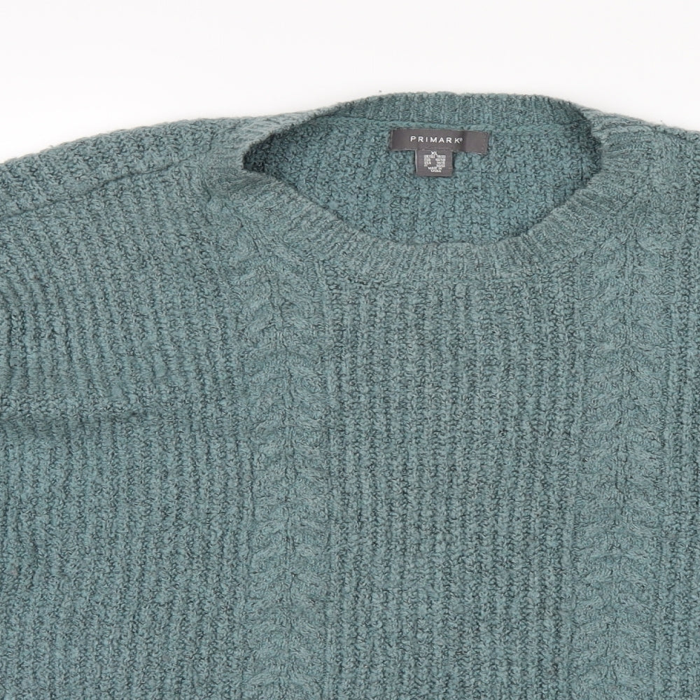 Primark Womens Green   Pullover Jumper Size 18