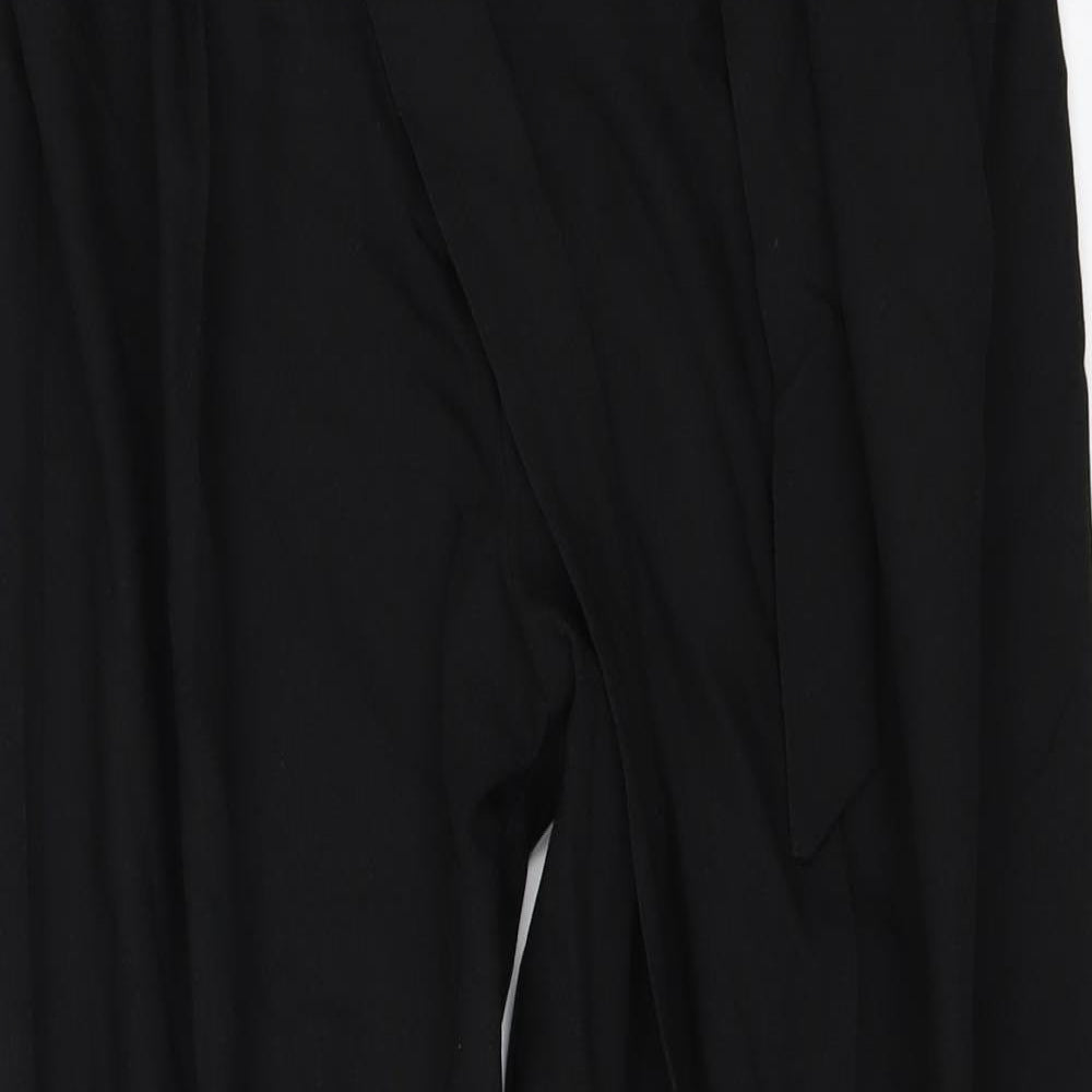 Lipsy Womens Black   Trousers  Size 10 L26 in