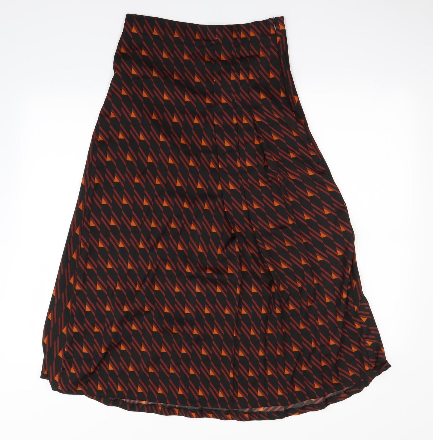 Zara  Womens Multicoloured Geometric  Swing Skirt Size XS