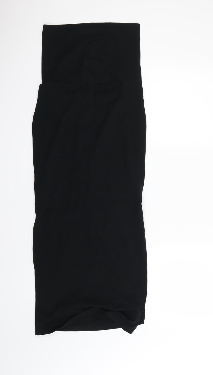 mama licious Womens Black Swing Skirt Size S