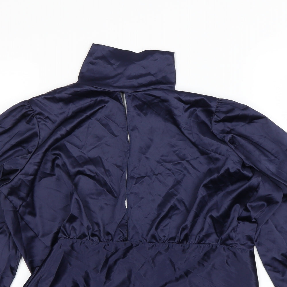 Preworn Womens Blue   Basic Blouse Size S