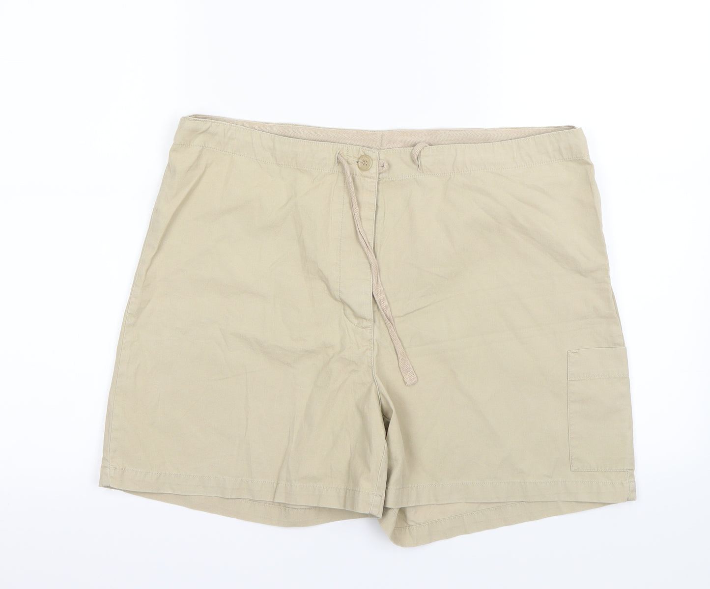 Next  Womens Beige   Cargo Shorts Size 14