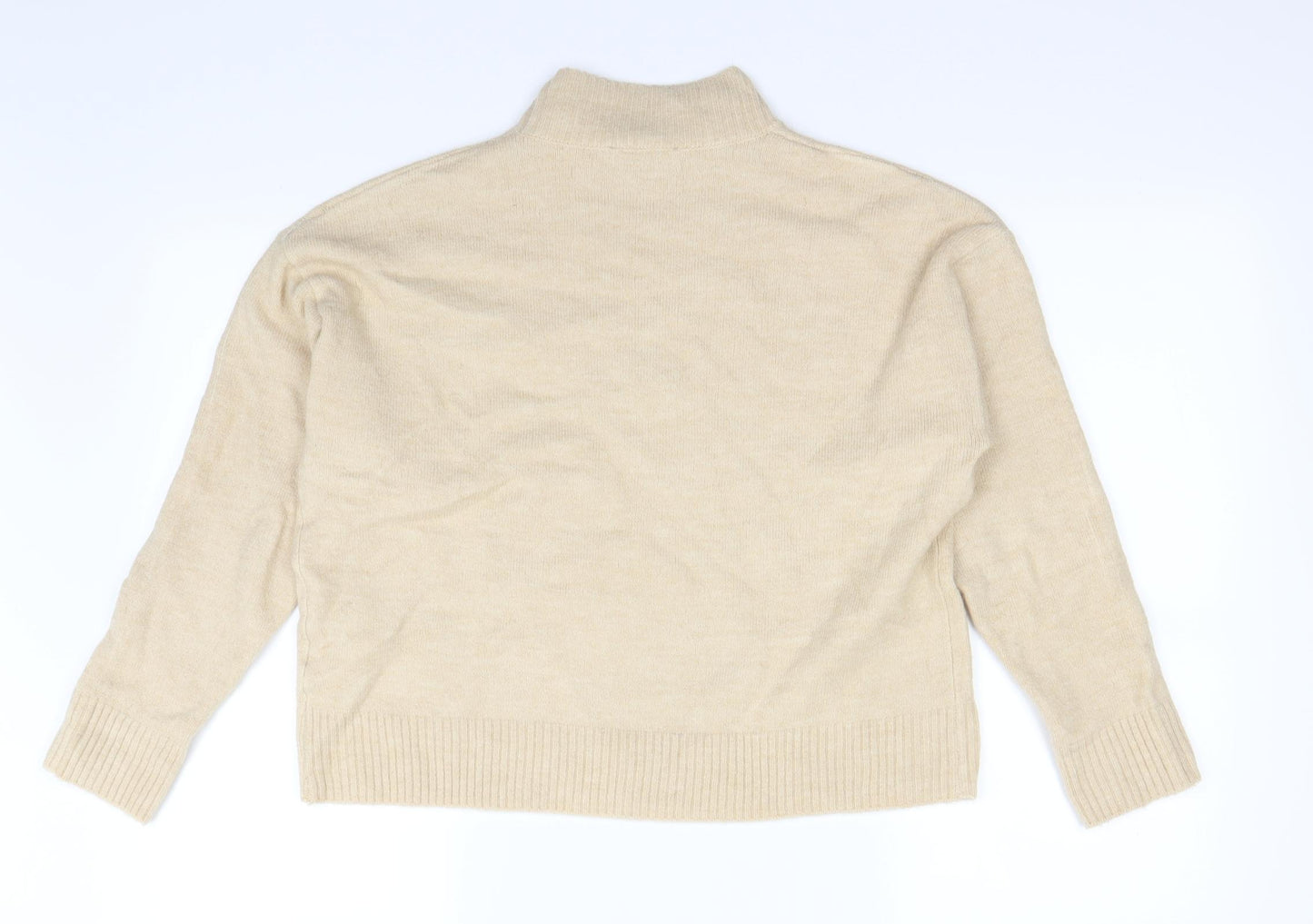 New Look Womens Beige   Pullover Jumper Size M