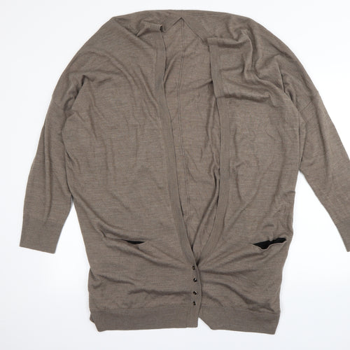 PLanet Womens Brown   Cardigan Jumper Size L