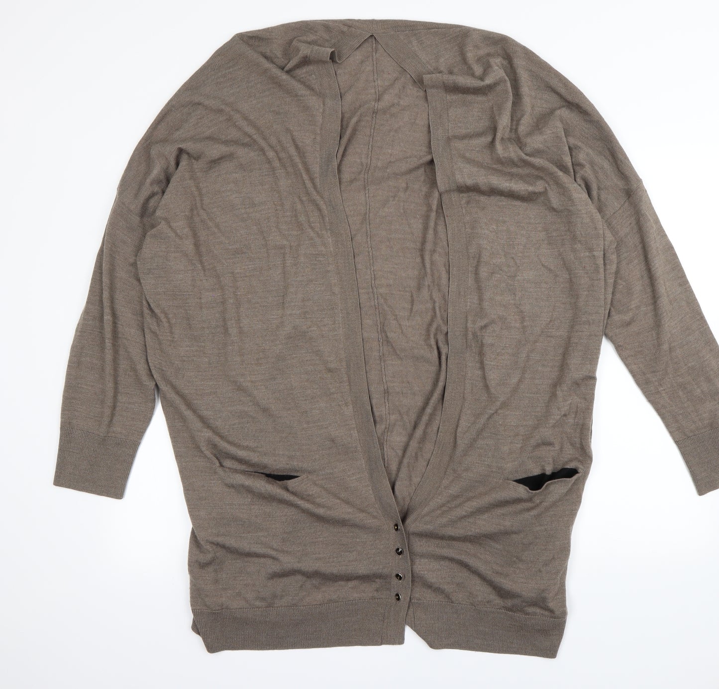 PLanet Womens Brown   Cardigan Jumper Size L
