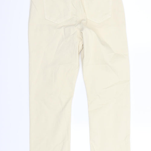 M&S  Womens Yellow   Skinny Jeans Size 8 L27 in