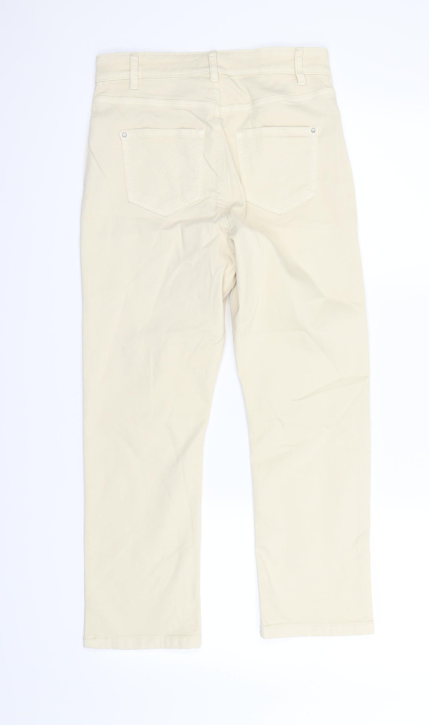 M&S  Womens Yellow   Skinny Jeans Size 8 L27 in
