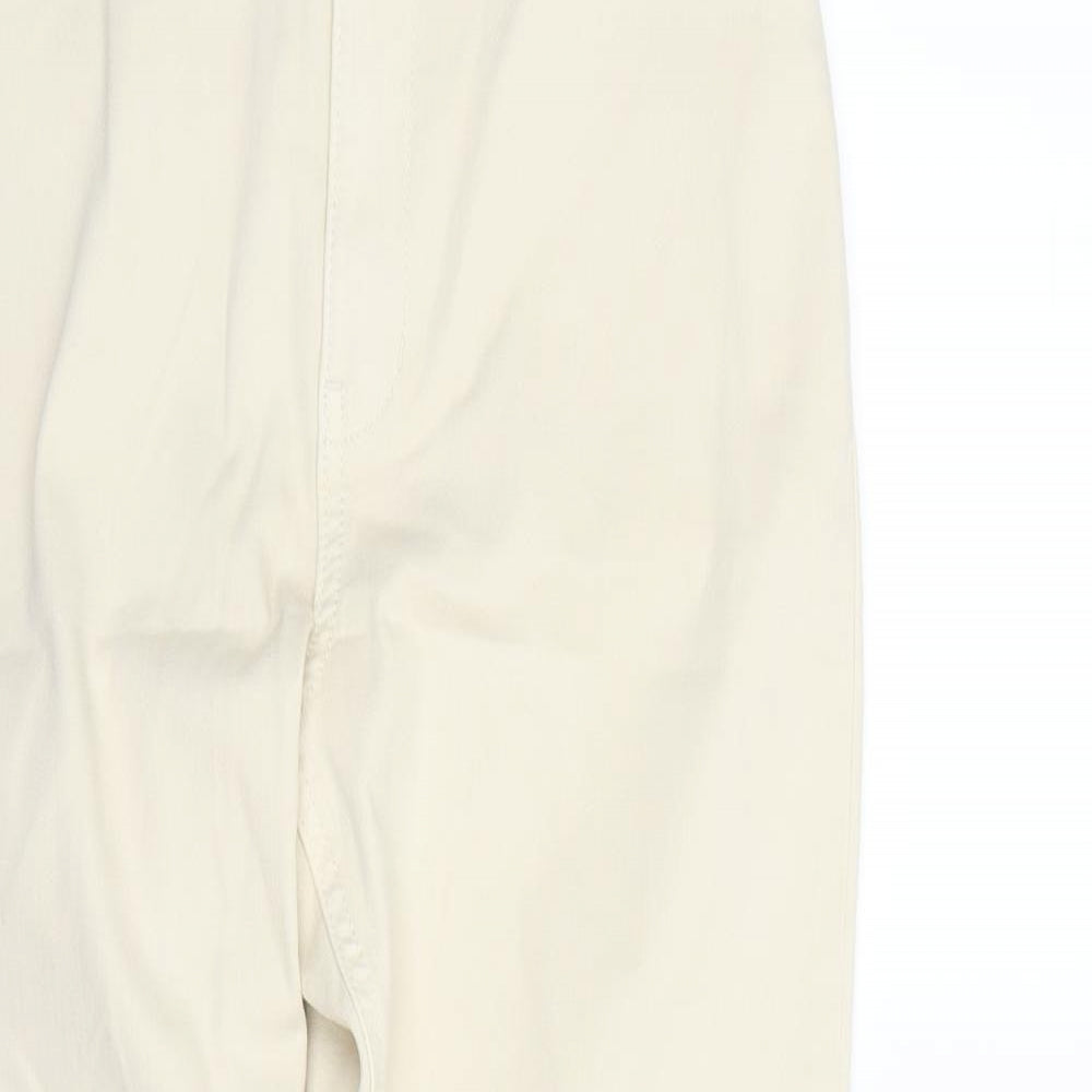 M&S  Womens Yellow   Skinny Jeans Size 8 L27 in