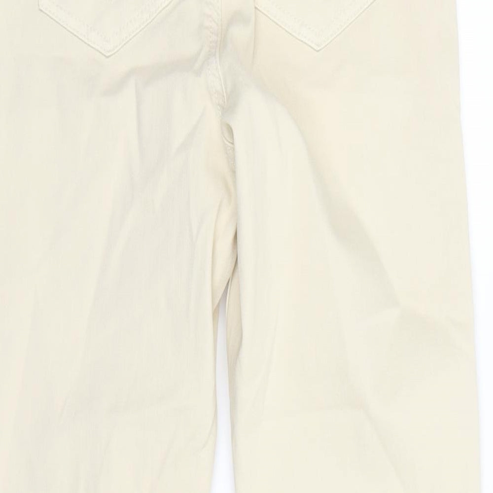 M&S  Womens Yellow   Skinny Jeans Size 8 L27 in