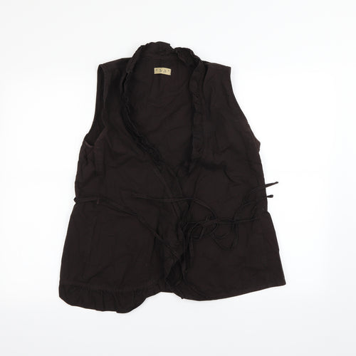 olly Womens Brown   Cardigan Jumper Size 12