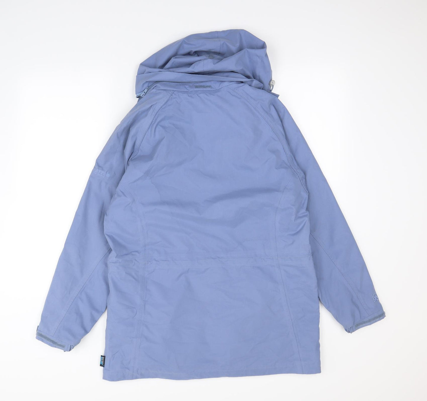 Regatta Womens Blue   Rain Coat Coat Size 10