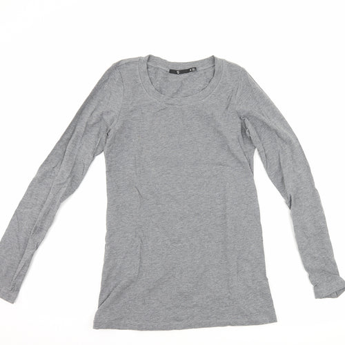 +J Womens Grey   Basic T-Shirt Size M