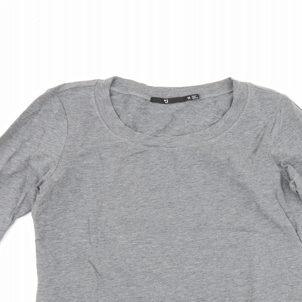 +J Womens Grey   Basic T-Shirt Size M
