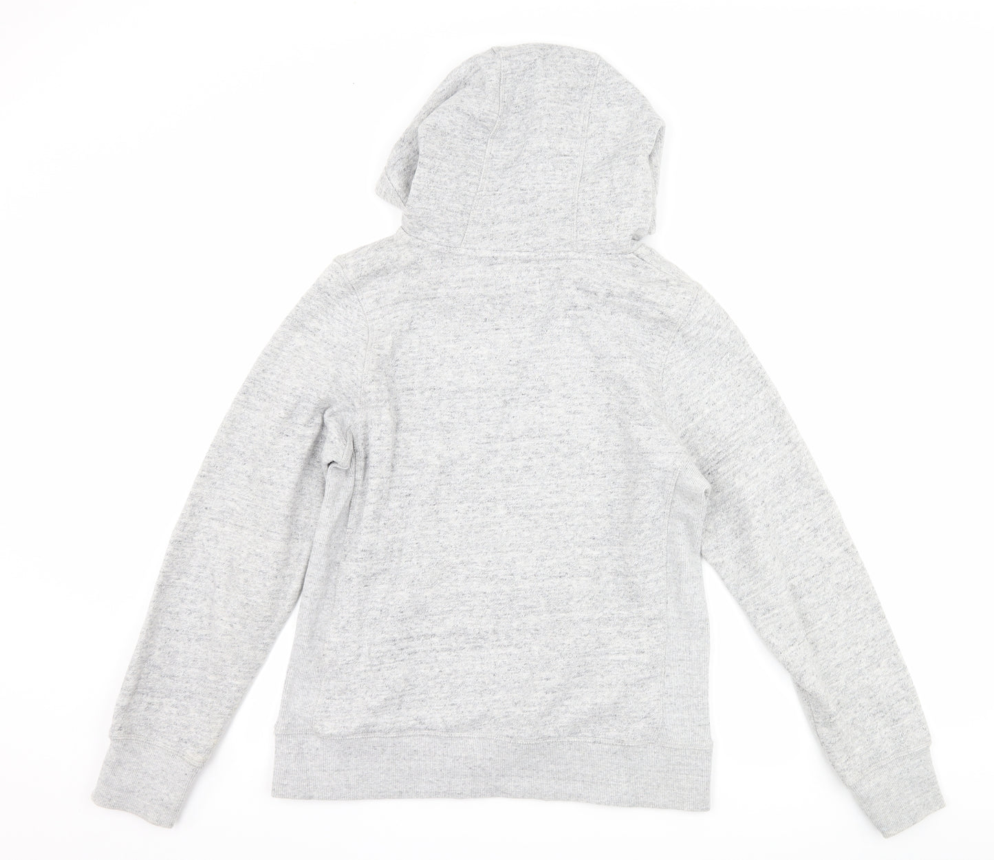 Matalan Girls Grey   Pullover Hoodie Size 15 Years  - graphic