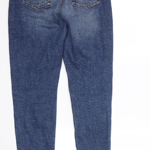 Marks and Spencer Womens Blue  Denim Skinny Jeans Size 8 L28 in