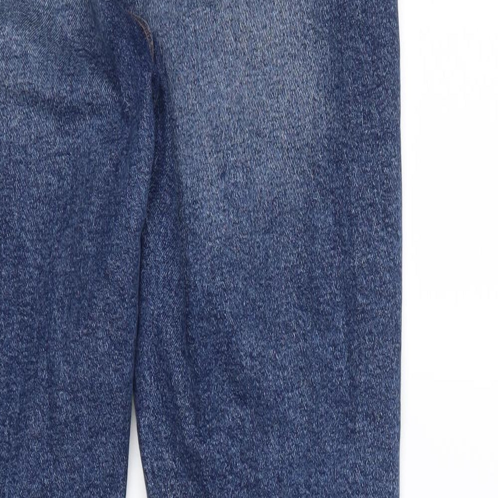 Marks and Spencer Womens Blue  Denim Skinny Jeans Size 8 L28 in