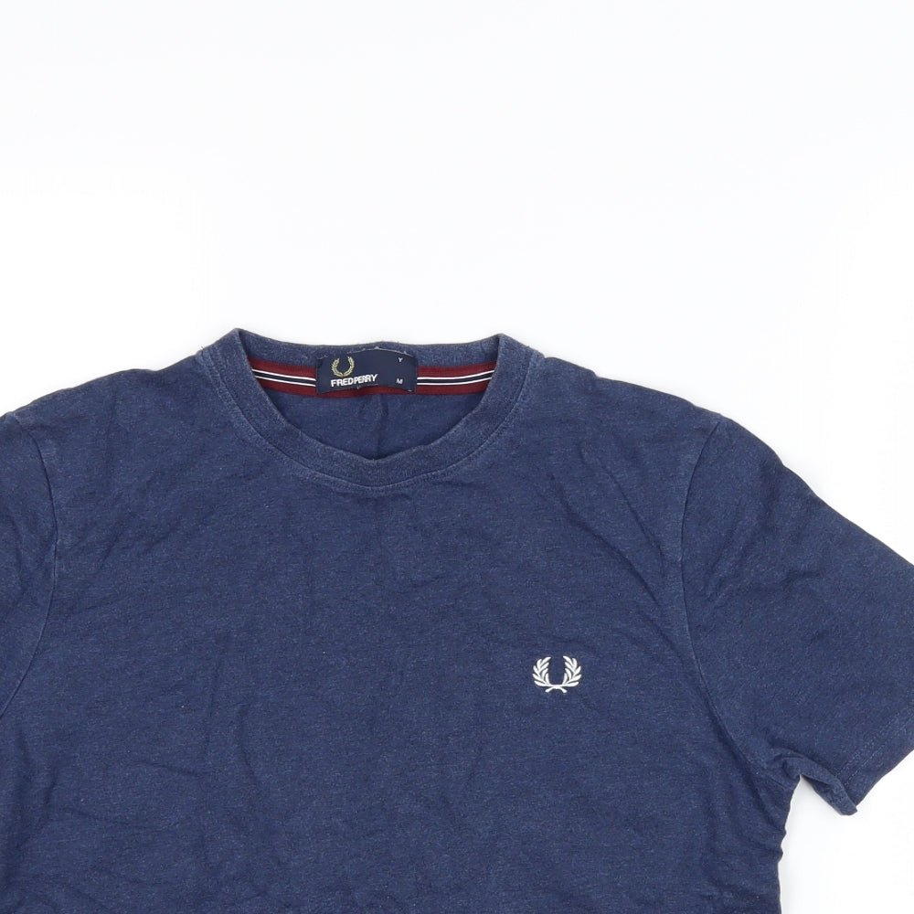 Fred Perry Boys Blue   Basic T-Shirt Size M