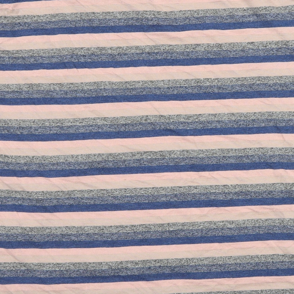 NEXT Mens Pink Striped   T-Shirt Size M