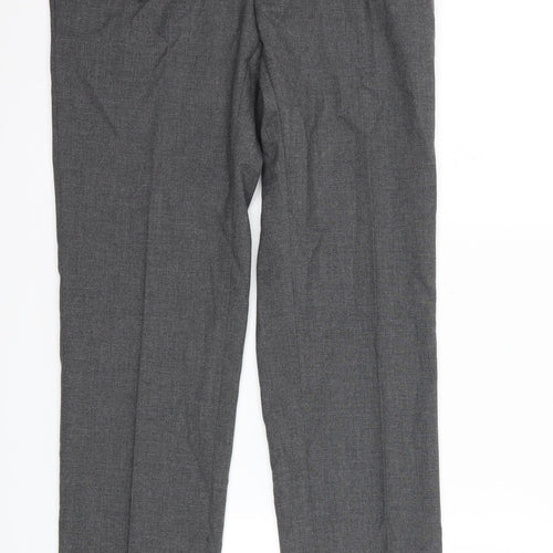 Marks and Spencer Mens Grey   Trousers  Size 28 L31 in