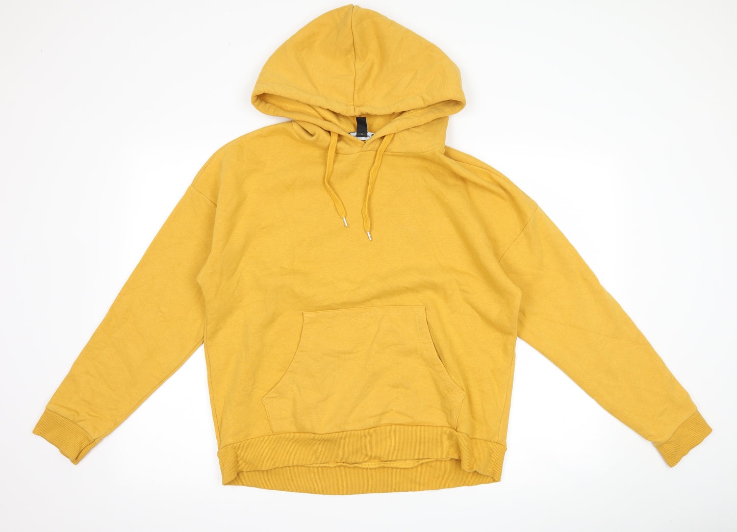 New Look Womens Yellow   Pullover Hoodie Size 12