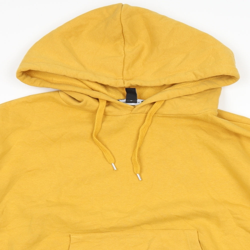 New Look Womens Yellow   Pullover Hoodie Size 12