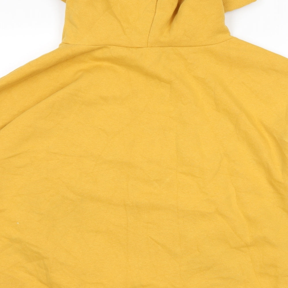 New Look Womens Yellow   Pullover Hoodie Size 12