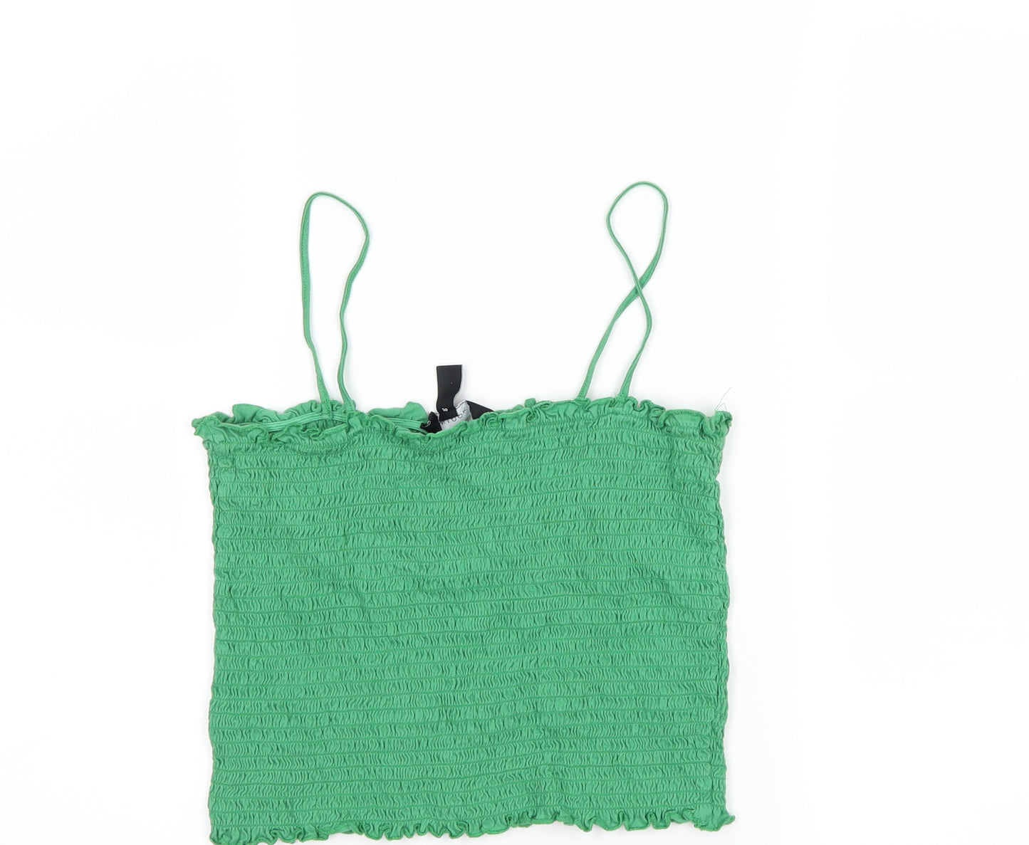 New Look Womens Green   Cropped Tank Size 12
