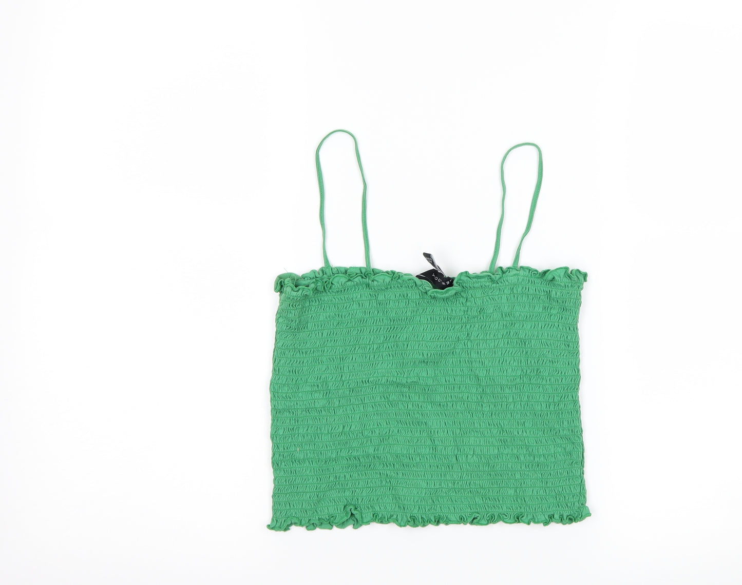 New Look Womens Green   Cropped Tank Size 12