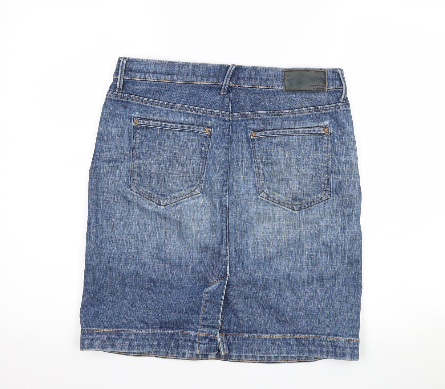 Gap Womens Blue  Denim Straight & Pencil Skirt Size 10