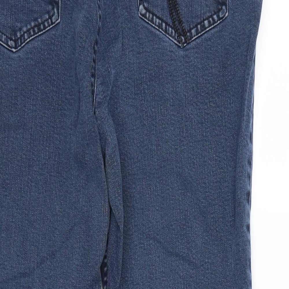 Per Una Womens Blue  Denim Cropped Jeans Size 16 L23 in
