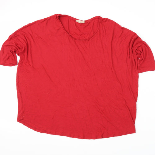 Phase Eight Womens Red   Basic T-Shirt Size 12