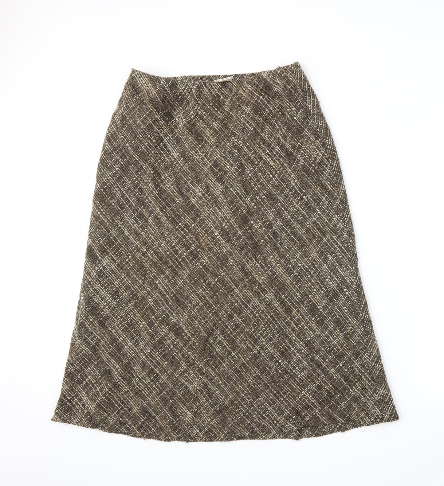 Eastex Womens Beige   A-Line Skirt Size 12