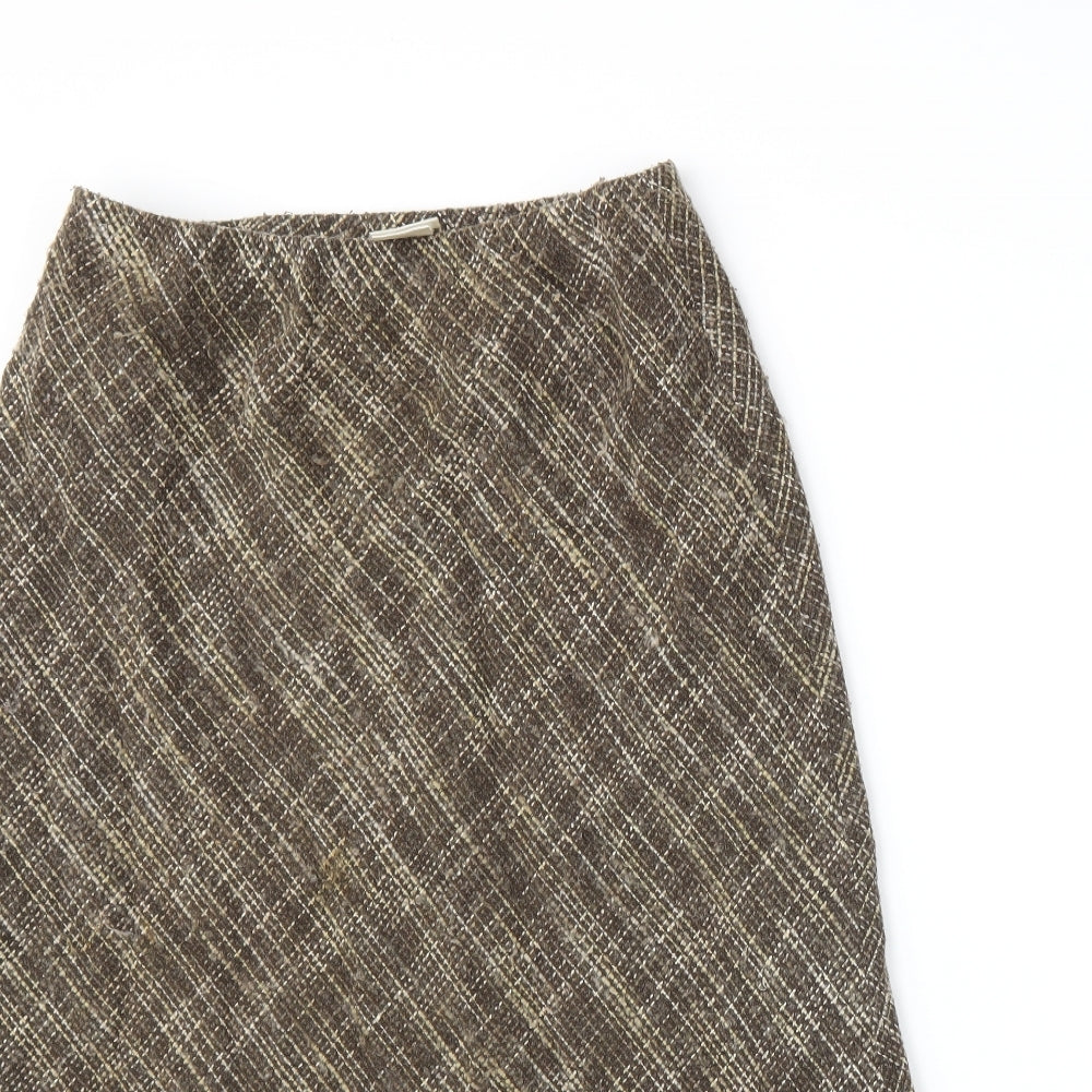 Eastex Womens Beige   A-Line Skirt Size 12