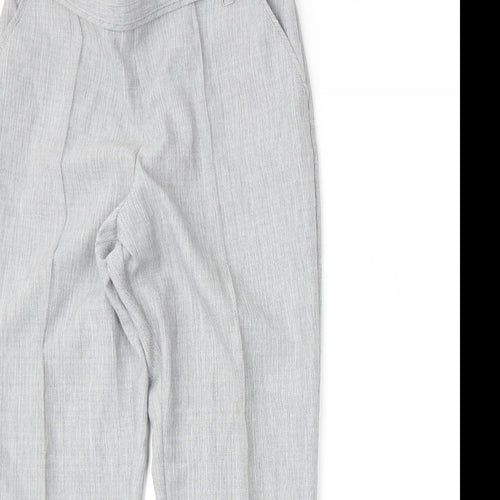 Marks and Spencer Womens Grey   Trousers  Size 12 L27 in