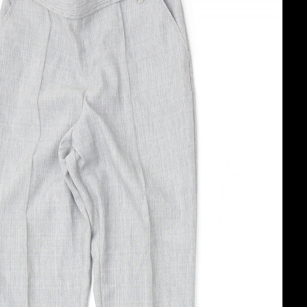 Marks and Spencer Womens Grey   Trousers  Size 12 L27 in