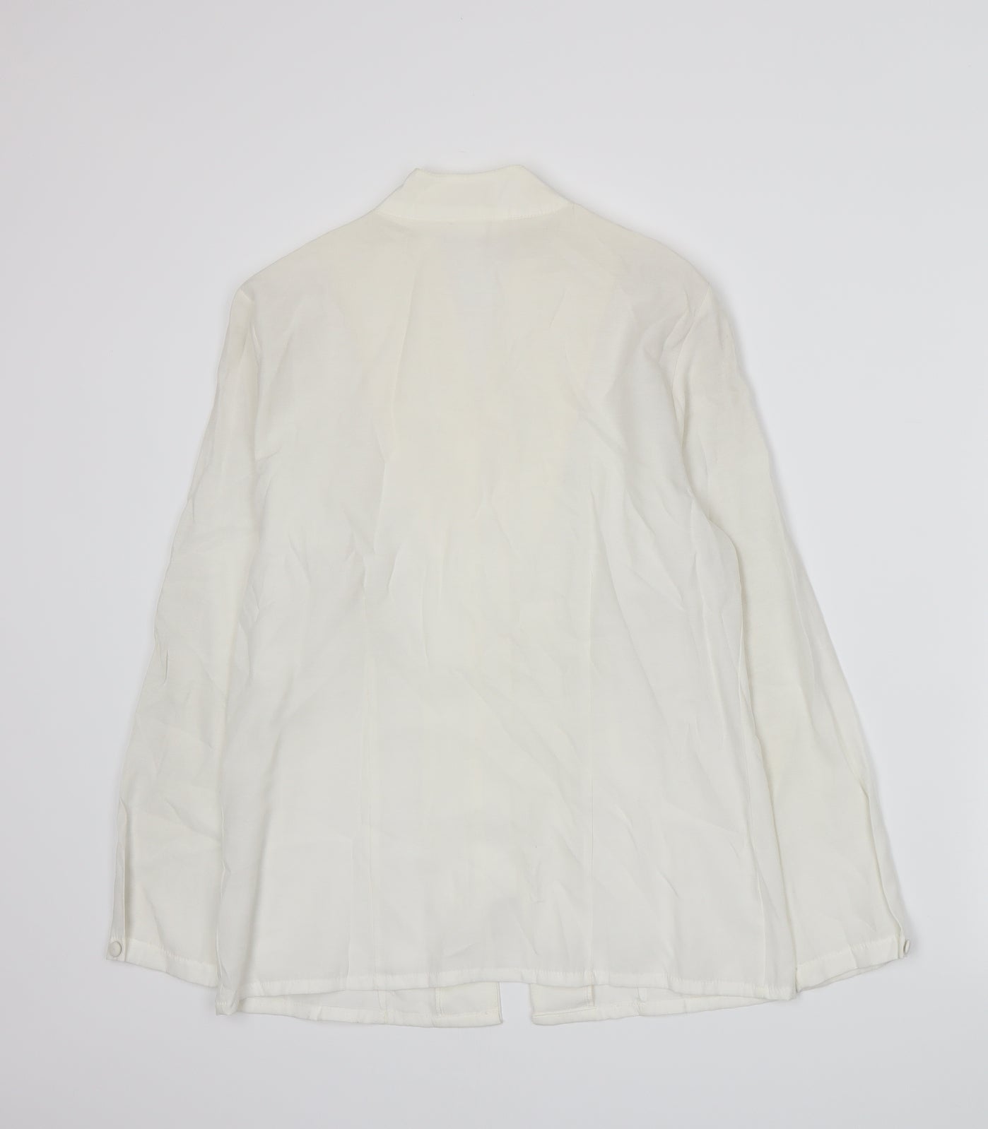 Pippa Dee Womens Ivory   Basic Blouse Size 10