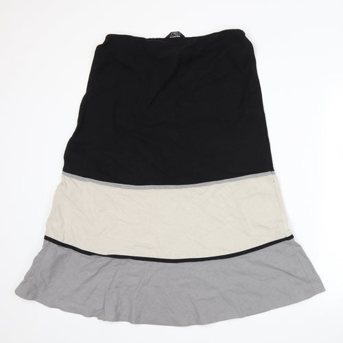 BM Womens Grey   Trumpet Skirt Size 12