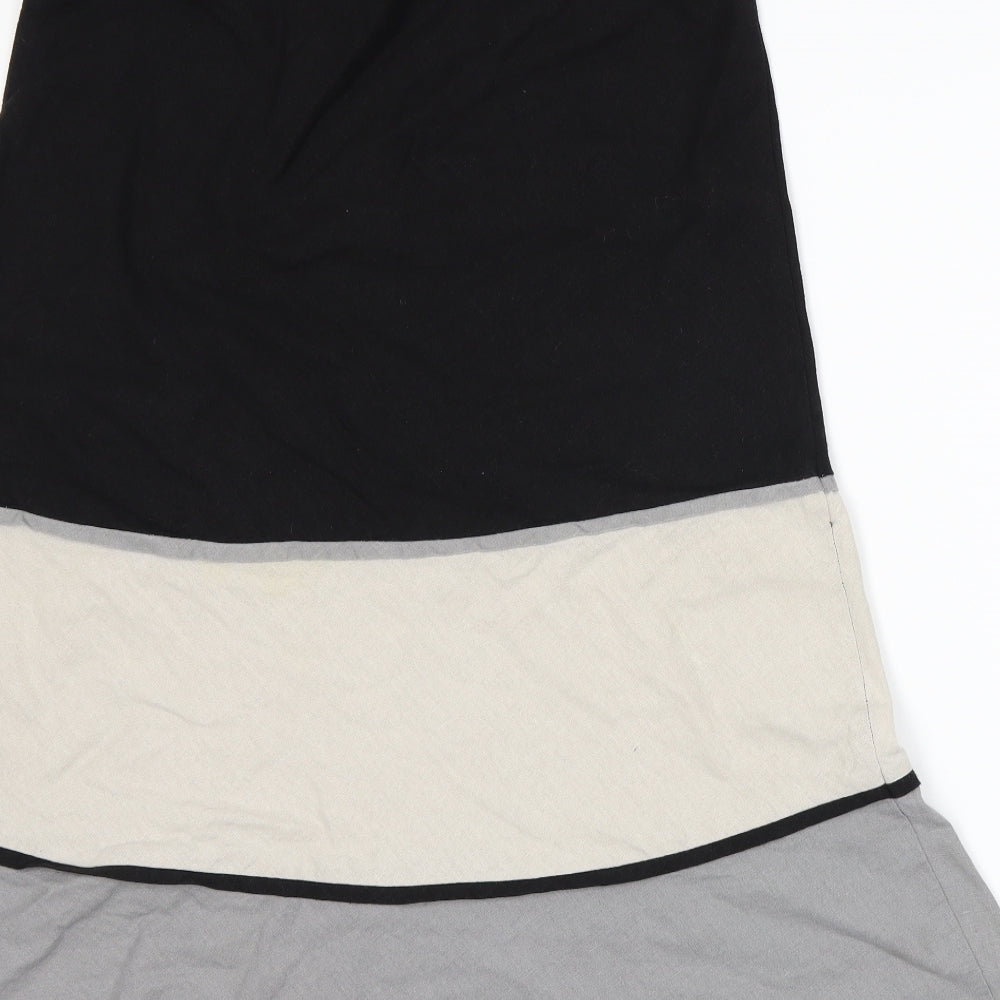 BM Womens Grey   Trumpet Skirt Size 12