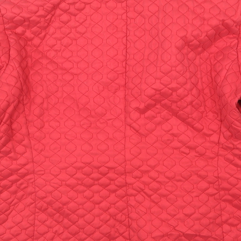 Steilmann Womens Red   Jacket Coat Size 14