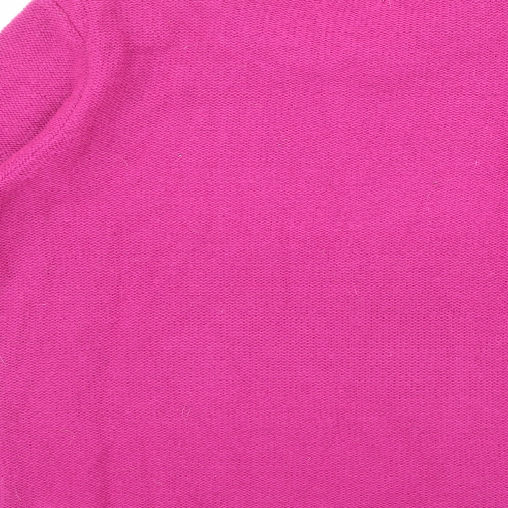 Damart Womens Purple  Knit Pullover Jumper Size 10