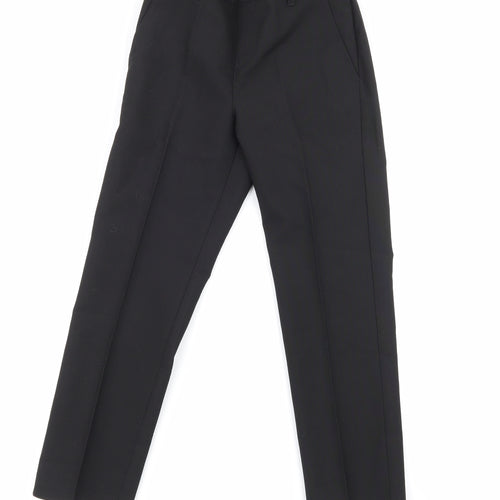 Marks and Spencer Boys Black   Dress Pants Trousers Size 5-6 Years - School