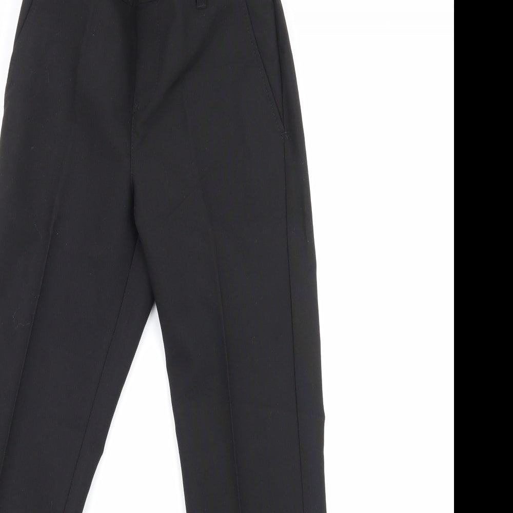 Marks and Spencer Boys Black   Dress Pants Trousers Size 5-6 Years - School